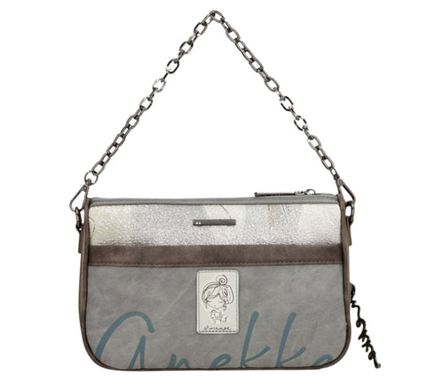 Poseta casual, dama, ANEKKE 42603-588, crem, piele ecologica