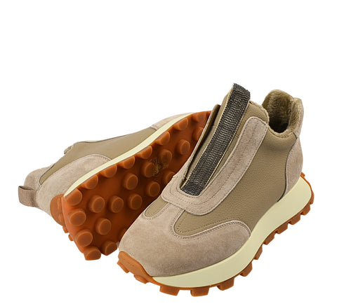 Ghete sport, dama, BERLINER, 3206 bej, piele naturala