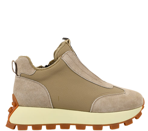 Ghete sport, dama, BERLINER, 3206 bej, piele naturala