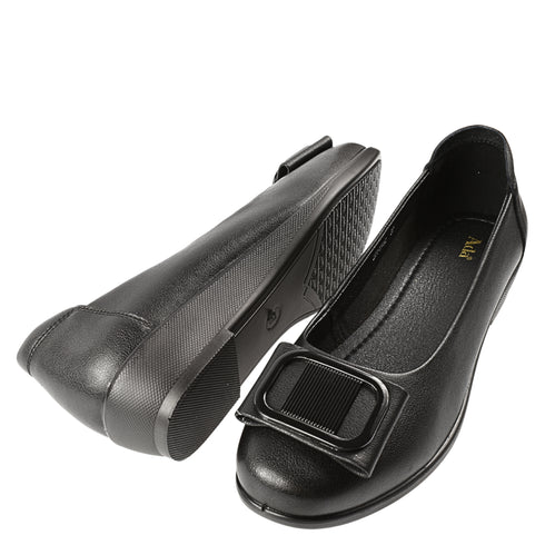 Pantofi casual, dama, ADA SHOES, 2751902 negru, piele naturala