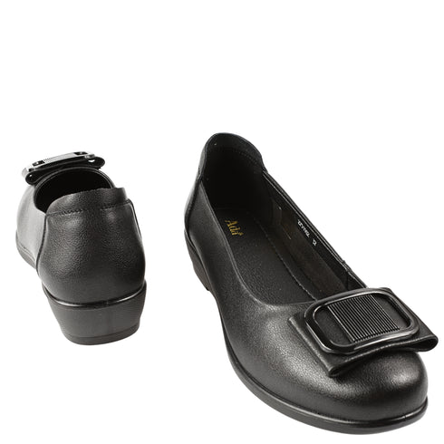 Pantofi casual, dama, ADA SHOES, 2751902 negru, piele naturala