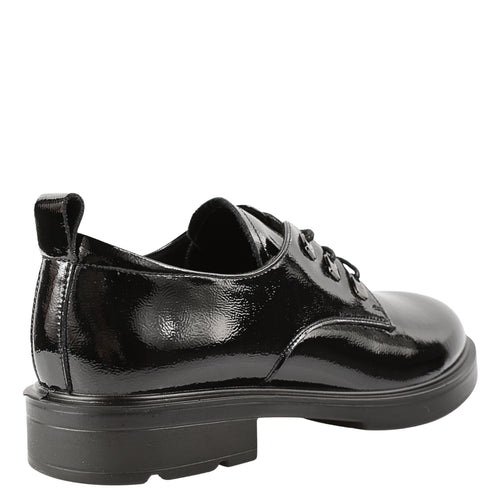 Pantofi casual, dama, ADA SHOES, 1227-10 negru, piele lacuita