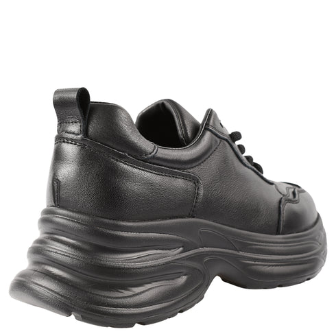 Pantofi sport, dama, FRANCO GERARDO, 10786 negru, piele naturala