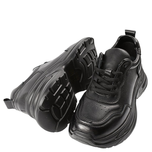 Pantofi sport, dama, FRANCO GERARDO, 10786 negru, piele naturala