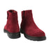Ghete casual, dama, STEPHANO, 3938H09 bordo, piele intoarsa