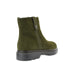 Ghete casual, dama, STEPHANO, 3938H09 verde, piele intoarsa