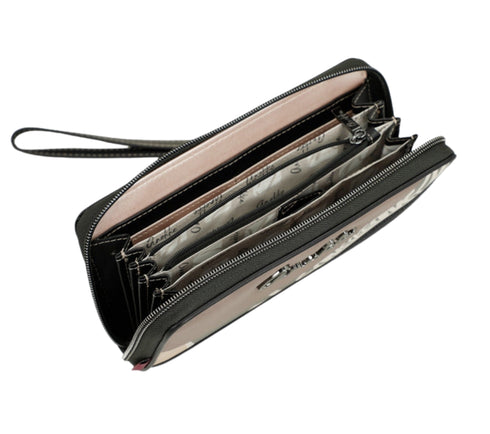 Portofel casual, dama, ANEKKE 42609-908, bej, piele ecologica