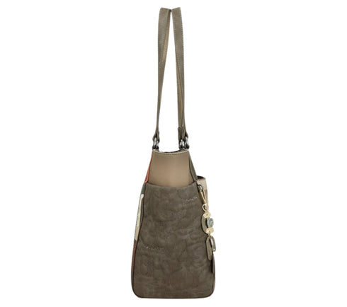 Poseta casual, dama, ANEKKE 42702-216, bej, piele ecologica