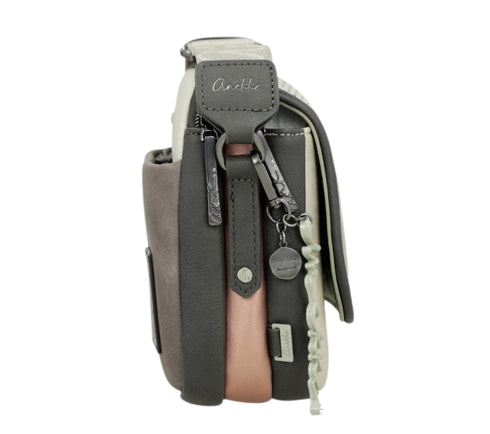 Poseta casual, dama, ANEKKE 42623-349, bej, piele ecologica