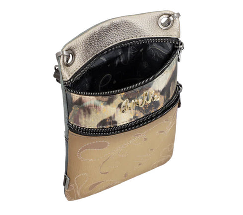 Poseta causal, dama, ANEKKE 41713-905, maro, piele ecologica