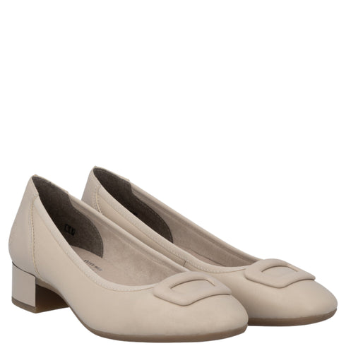 Pantofi eleganti, dama, RIEKER ANTISTRESS, 43453-62 bej, piele naturala