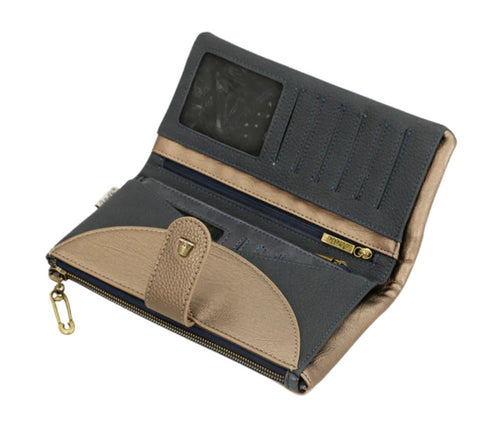 Portofel casual, dama, ANEKKE 41849-906, bej, piele ecologica