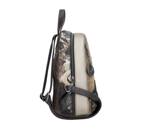 Rucsac sport, dama, ANEKKE 41715-293, maro, piele ecologica