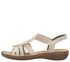 Sandale casual, dama, RIEKER, ANTISTRESS, 608C0-62 bej, piele ecologica