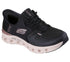 Pantofi sport, dama, SKECHERS GLIDE STEP PRO-RADIANT STRIDE, 150438-BKRG negru, textil