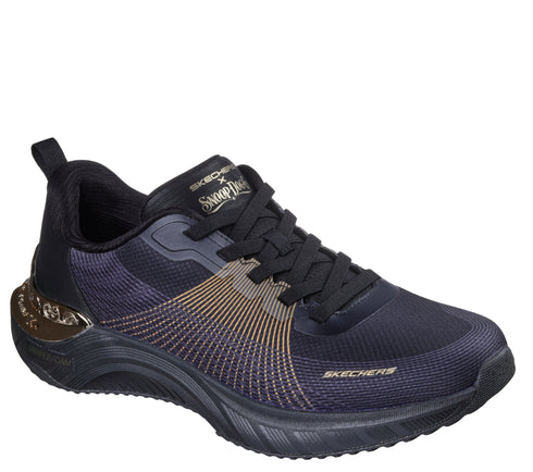 Pantofi sport, barbati, SKECHERS SNOOP ACE- CYBER WALKER 251135-BKGD negru, textil