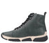 Ghete casual, dama, RIEKER, ANTISTRESS, 45920-54 verde, piele ecologica