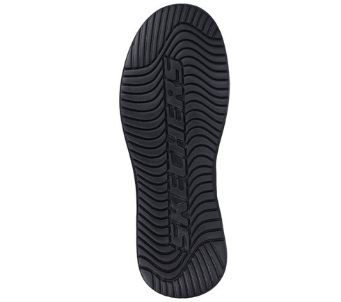 Pantofi sport, barbati, SKECHERS PROVEN ALDENO 204875-BBK negru, piele naturala