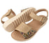 Sandale casual, dama, FORMAZIONE, 27-10 bej, piele naturala
