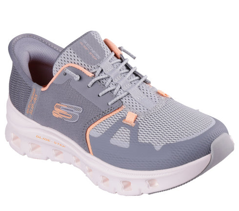 Pantofi sport, dama, SKECHERS GLIDE STEP PRO, 150420-GYOR gri, textil