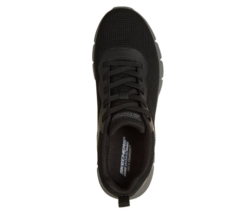 Pantofi sport, barbati, SKECHERS BOBS B FLEX-ARCH COMFORT EDGE 118112-B negru, textil