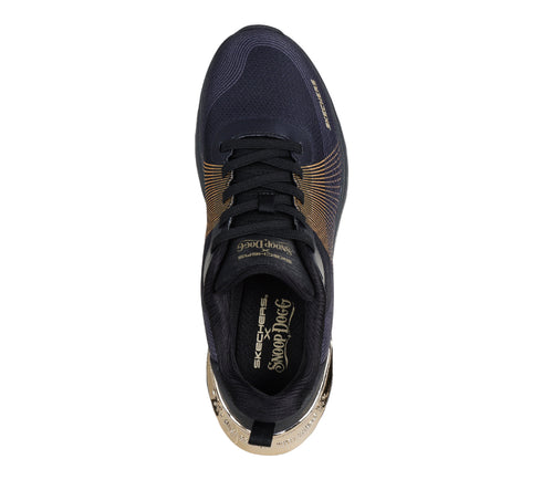 Pantofi sport, barbati, SKECHERS SNOOP ACE- CYBER WALKER 251135-BKGD negru, textil