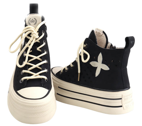 Pantofi sport, dama, FRANCO GERARDO, 2066-2TK negru, piele intoarsa