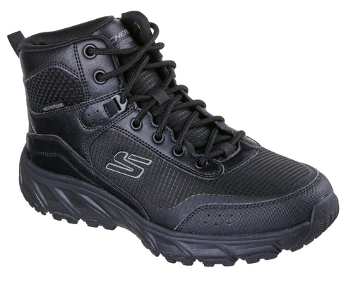 Ghete sport, barbati, SKECHERS HILLCREST WOODROCK PEAK 237804-BBK, textil