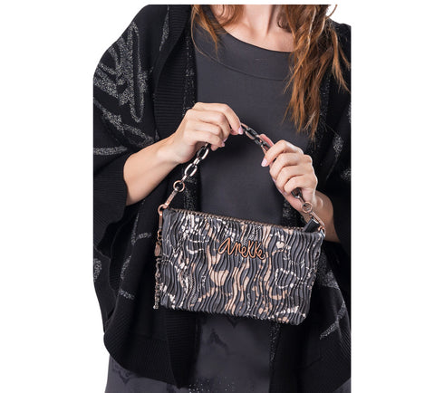 Poseta casual, dama, ANEKKE 41783-295, maro, piele ecologica