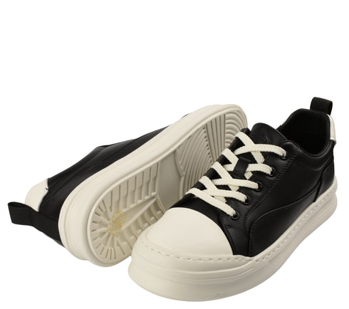 Pantofi sport, barbati, ADA SHOES, 5310 negru, piele naturala