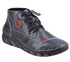 Ghete casual, dama, RIEKER, 55002-14 bleumarin, piele ecologica