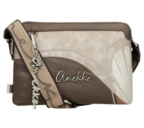 Poseta casual, dama, ANEKKE 42633-160, bej, piele ecologica