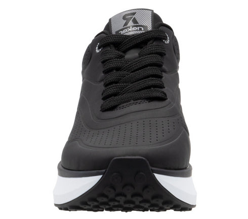 Pantofi sport, dama, RIEKER MEMOSOFT, W2700-00 negru, piele ecologica