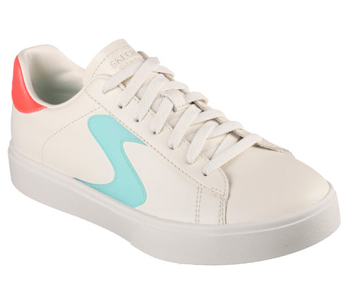 Pantofi sport, dama, SKECHERS EDEN LX- TOP GRADE 185000-NTMT alb diverse, piele ecologica