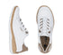 Pantofi sport, dama, RIEKER ANTISTRESS, N42K5-80 alb, piele naturala