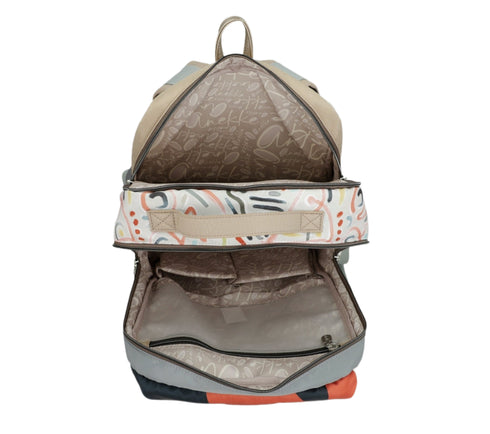 Rucsac casual, dama, ANEKKE 42575-004, bleumarin, piele ecologica