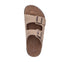 Papuci casual, barbati, RIEKER ANTISTRESS, 21190-27 bej, piele nabuc