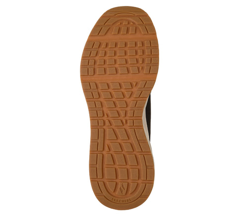 Pantofi sport, barbati, SKECHERS UNO GLIDE-STEP-AIR GLIDERS 183421-BLK negru, textil