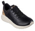 Pantofi sport, dama, SKECHERS BOBS SQUAD CHAOS-HEELING ALIVE 117235-BLK negru, piele ecologica