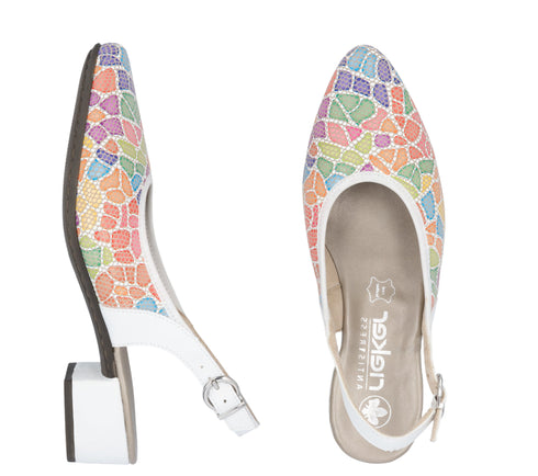 Pantofi casual, dama, RIEKER ANTISTRESS, 47060-90 roz, piele ecologica