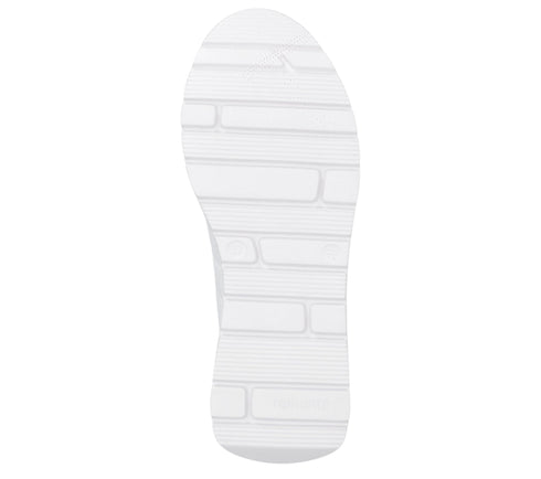 Pantofi sport, dama, REMONTE MEMOSOFT, D2V03-80, alb, piele naturala