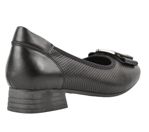 Pantofi casual, dama, ADA SHOES, 1079 negru, piele naturala