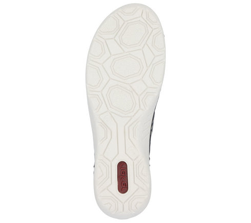 Pantofi casual, dama, RIEKER ANTISTRESS, 52518-14 bleumarin, piele ecologica