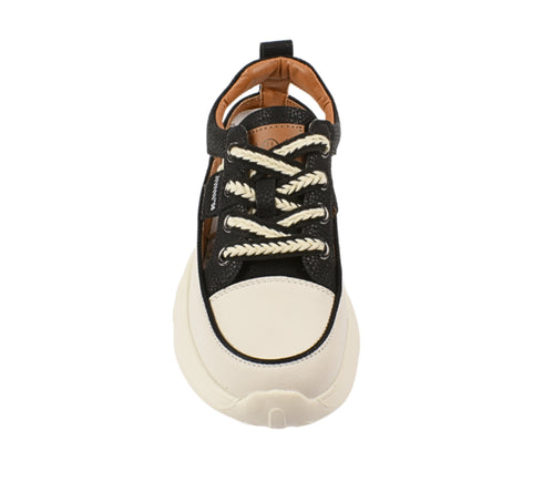 Pantofi sport, dama, ADA SHOES, 208 negru, piele naturala