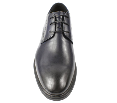 Pantofi eleganti, barbati, ELDEMAS, TKH3365 bleumarin, piele naturala