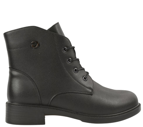 Ghete casual, dama, STEPHANO, 90207-17, piele naturala, toc