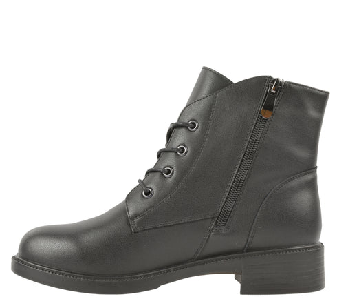 Ghete casual, dama, STEPHANO, 90207-17, piele naturala, toc