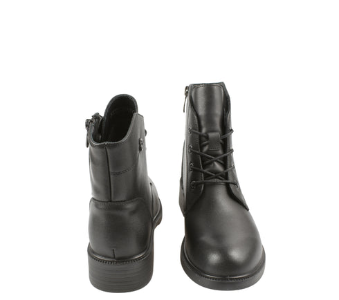 Ghete casual, dama, STEPHANO, 90207-17, piele naturala, toc