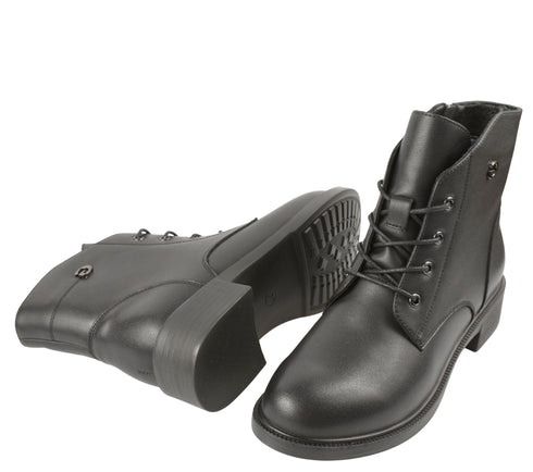 Ghete casual, dama, STEPHANO, 90207-17, piele naturala, toc