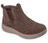 Ghete sport, dama, SKECHERS ARCH FIT LAGUNA - HARVEST MOONS 159095-CHOC maro, piele intoarsa